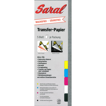 Saral transferpapier grafiet (5 vel)