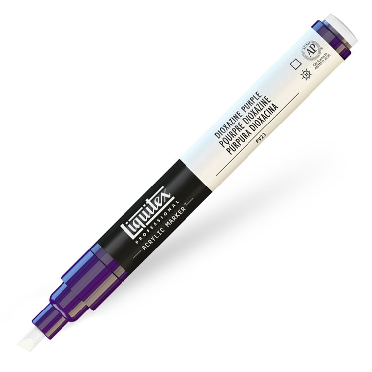 Liquitex verfmarker / acrylmarker - dioxazine purple