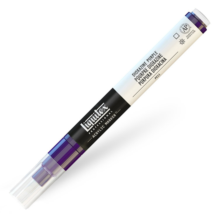 Liquitex verfmarker / acrylmarker - dioxazine purple