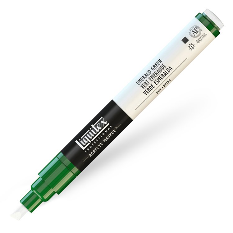 Liquitex verfmarker / acrylmarker FINE - emerald green
