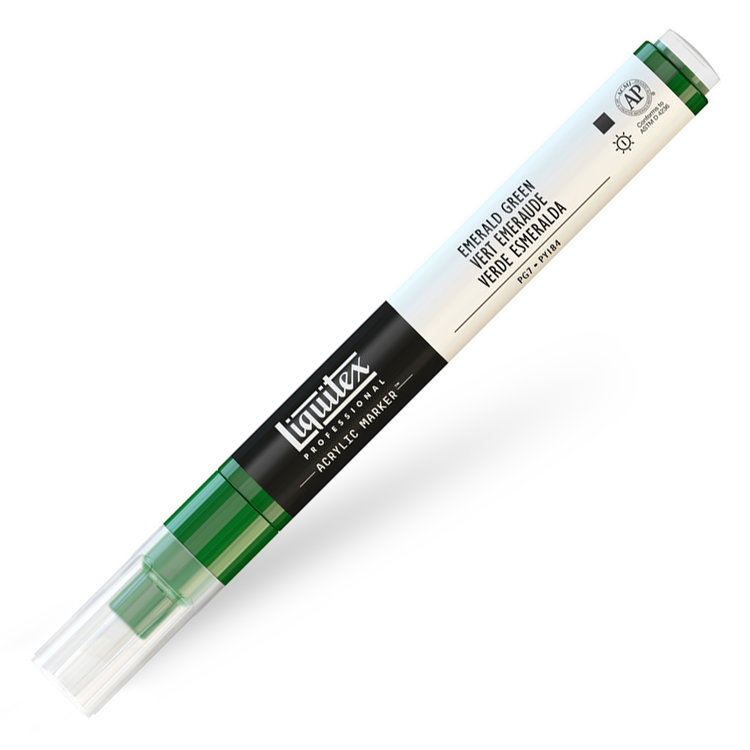 Liquitex verfmarker / acrylmarker FINE - emerald green