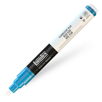 Liquitex fluo blue - acryl marker
