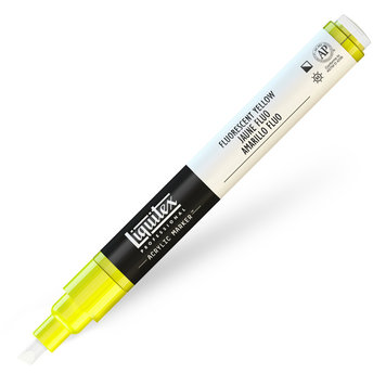 Liquitex verfmarker / acrylmarker FINE - fluo yellow