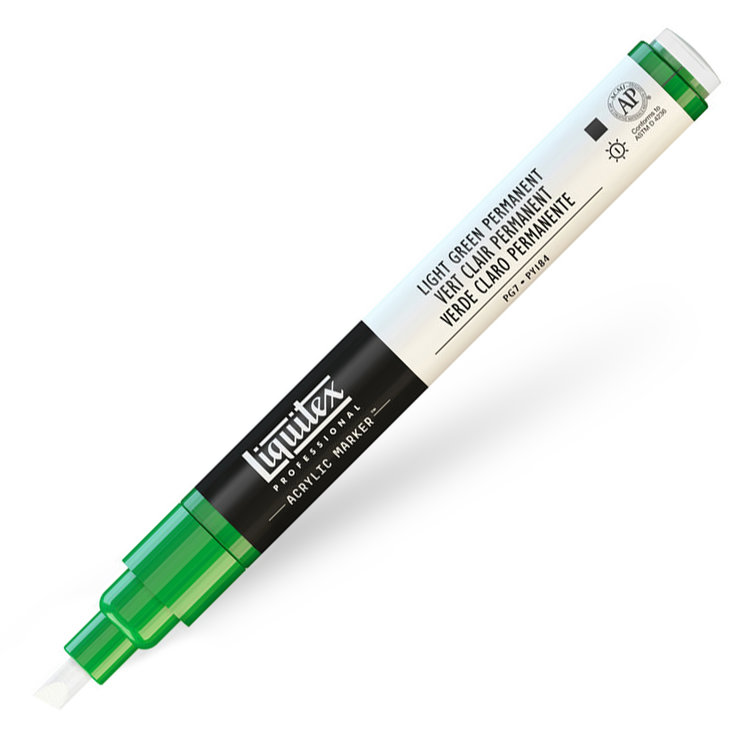 Liquitex verfmarker / acrylmarker FINE - light green permanent