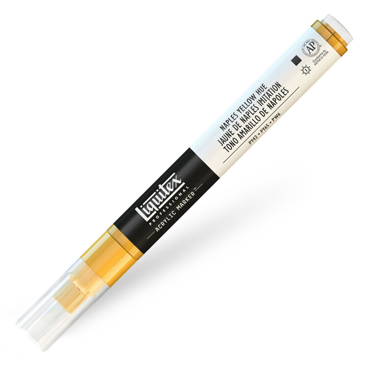 Liquitex verfmarker / acrylmarker FINE - Napels yellow hue