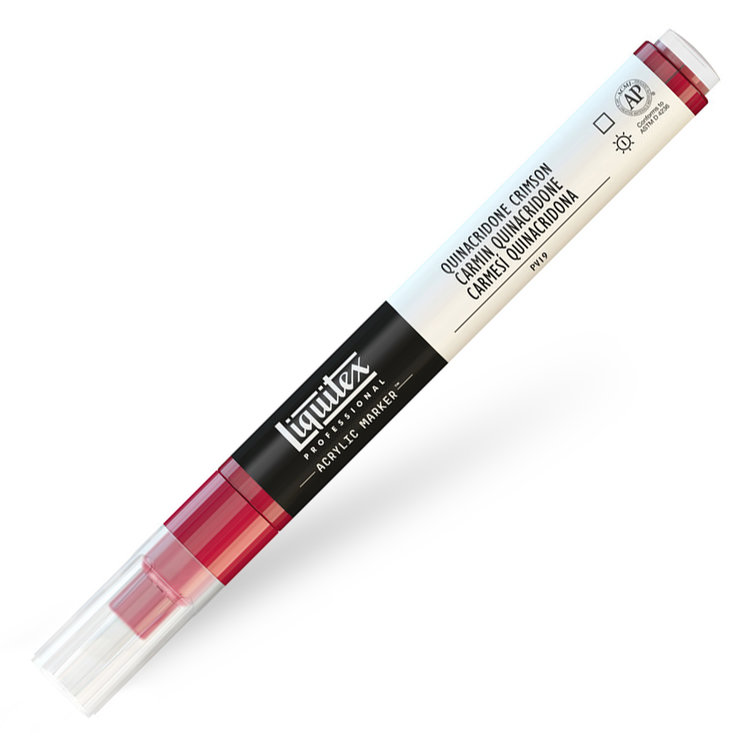 Liquitex verfmarker / acrylmarker - quinacridone crimson