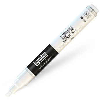 Liquitex verfmarker / acrylmarker FINE - titanium white