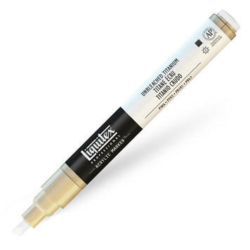 Liquitex verfmarker / acrylmarker FINE - unbleached titanium