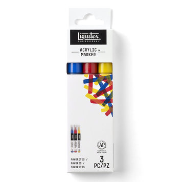Liquitex acrylmarkers primair set