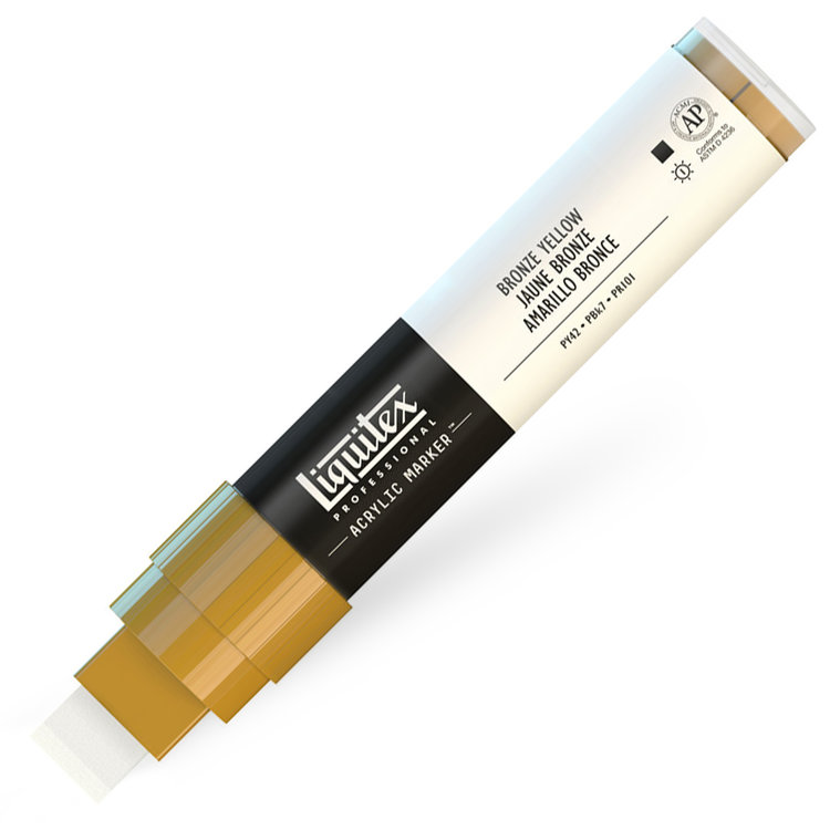 Liquitex verfmarker / acrylmarker wide - bronze yellow