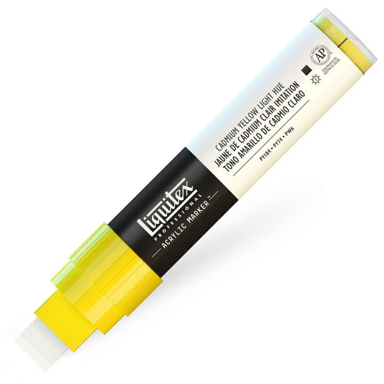 Liquitex verfmarker / acrylmarker - cadmium yellow light hue