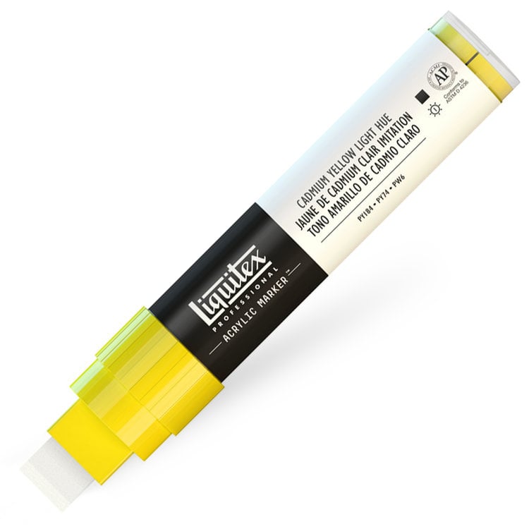 Liquitex verfmarker / acrylmarker wide - cad yel light hue