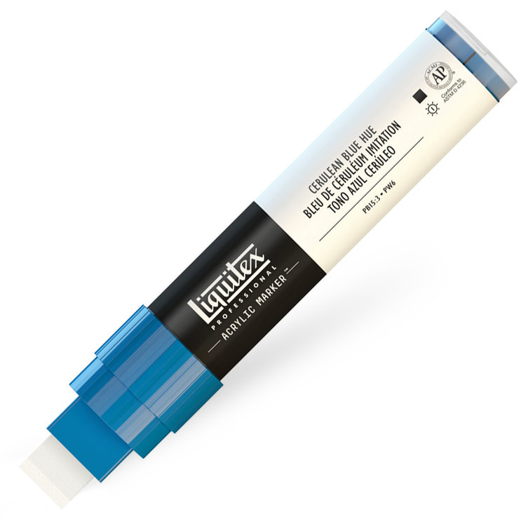 Liquitex verfmarker / acrylmarker wide - cerulean blue hue
