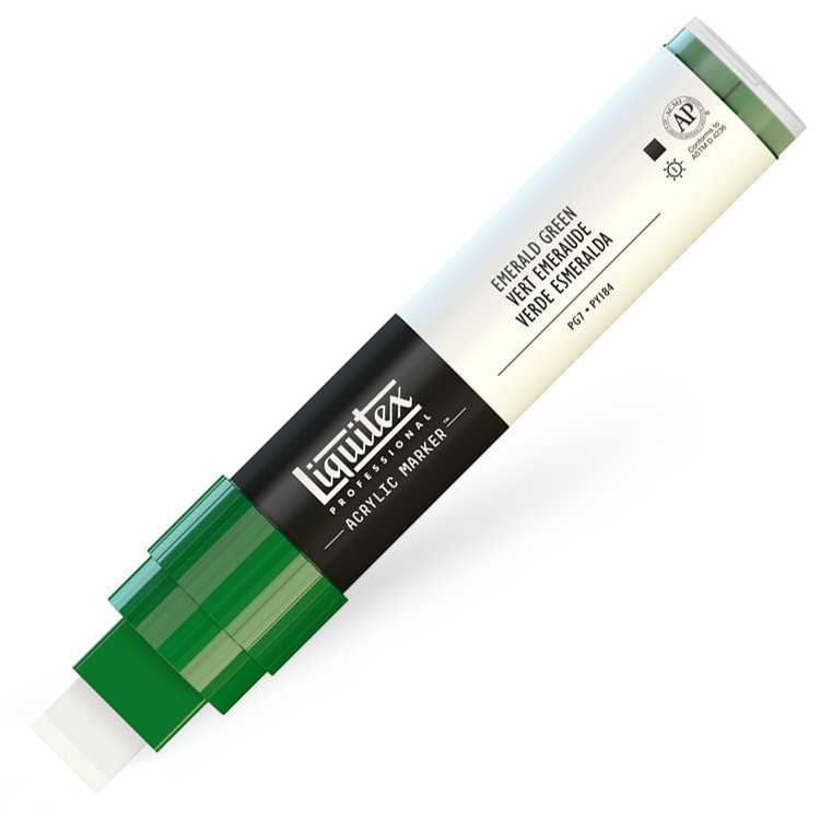 Liquitex verfmarker / acrylmarker - emerald green