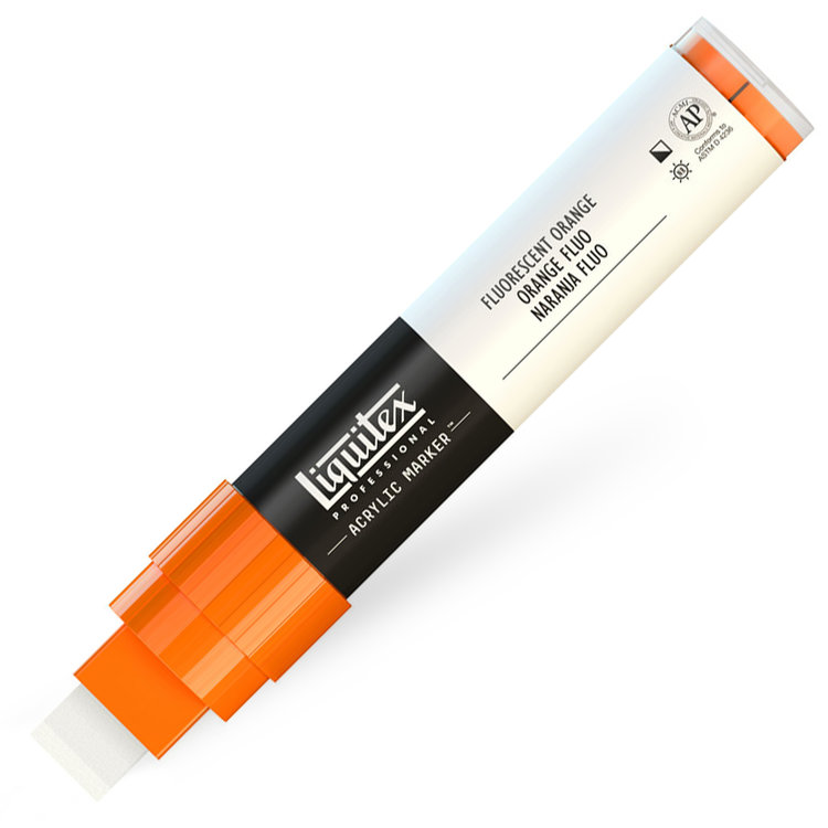 Liquitex verfmarker / acrylmarker wide - fluo orange