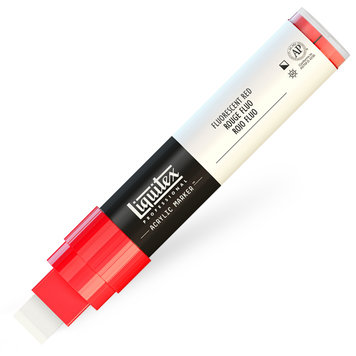 Liquitex verfmarker / acrylmarker wide - fluo red