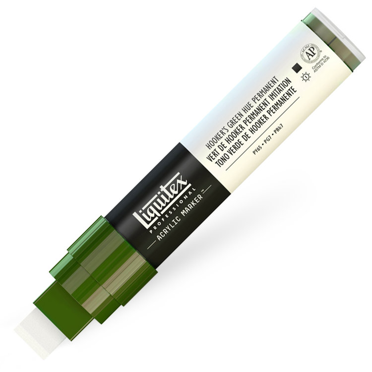Liquitex verfmarker / acrylmarker wide - hookers green
