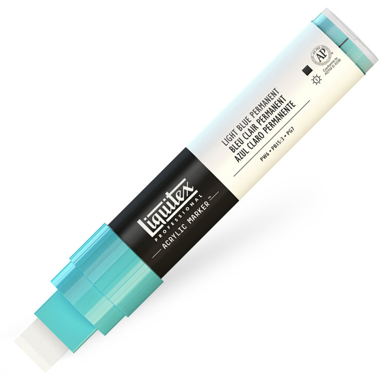 Liquitex verfmarker / acrylmarker - light blue permanent
