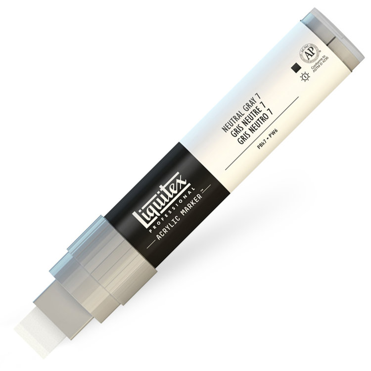 Liquitex verfmarker / acrylmarker wide - neutral gray 7