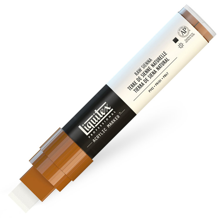 Liquitex verfmarker / acrylmarker - raw sienna
