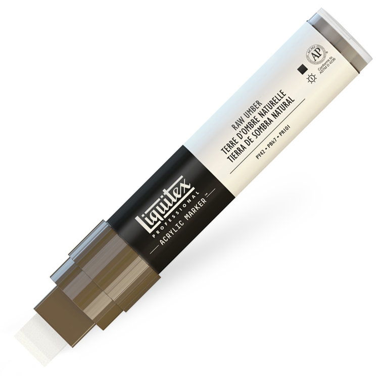 Liquitex verfmarker / acrylmarker - raw umber