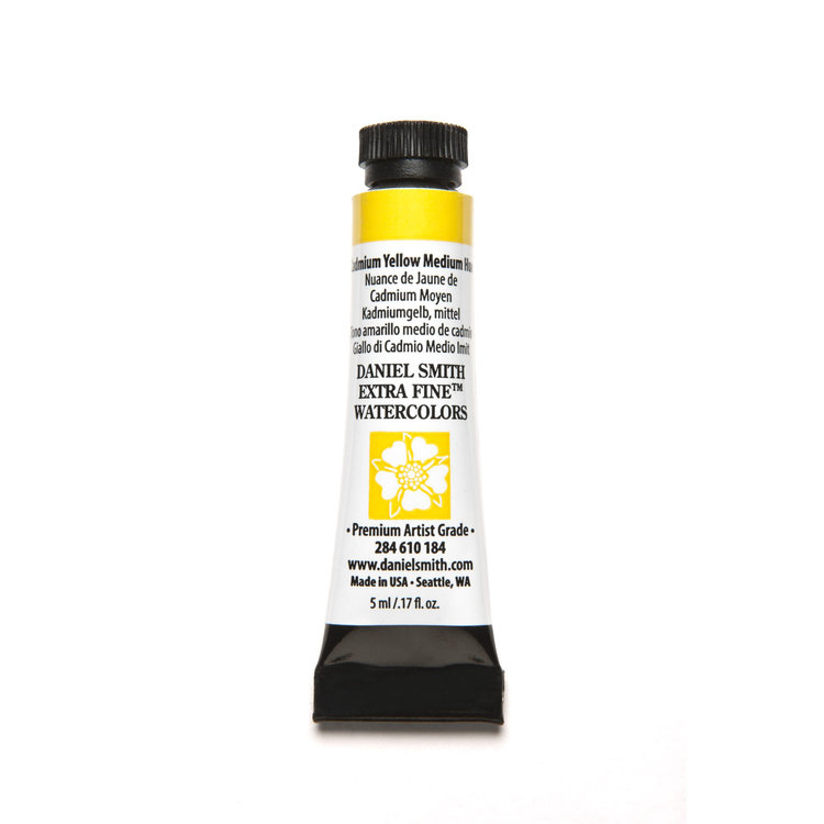Daniel Smith aquarelverf tube 5ml - cadmium yellow medium hue