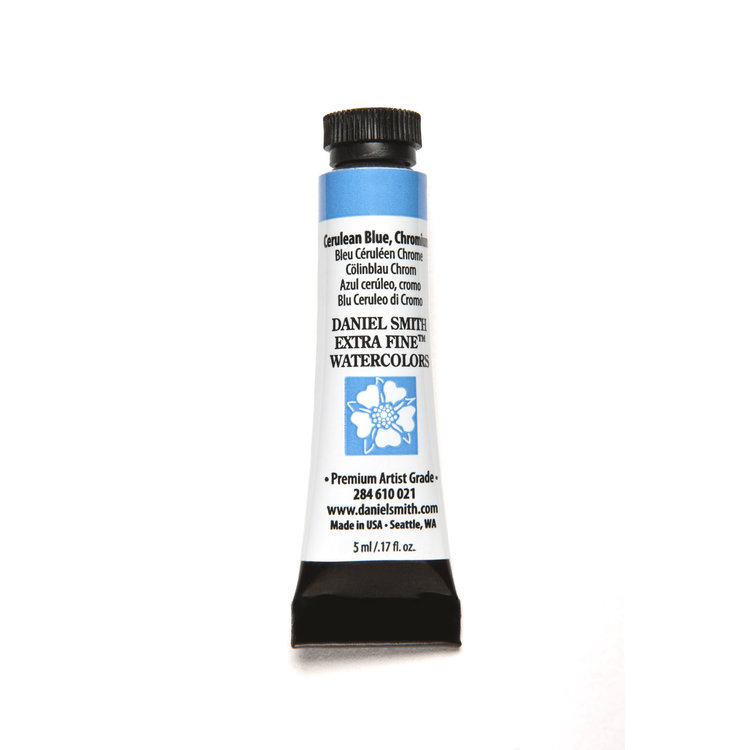 Daniel Smith aquarelverf tube 5ml - cerulean blue chromium
