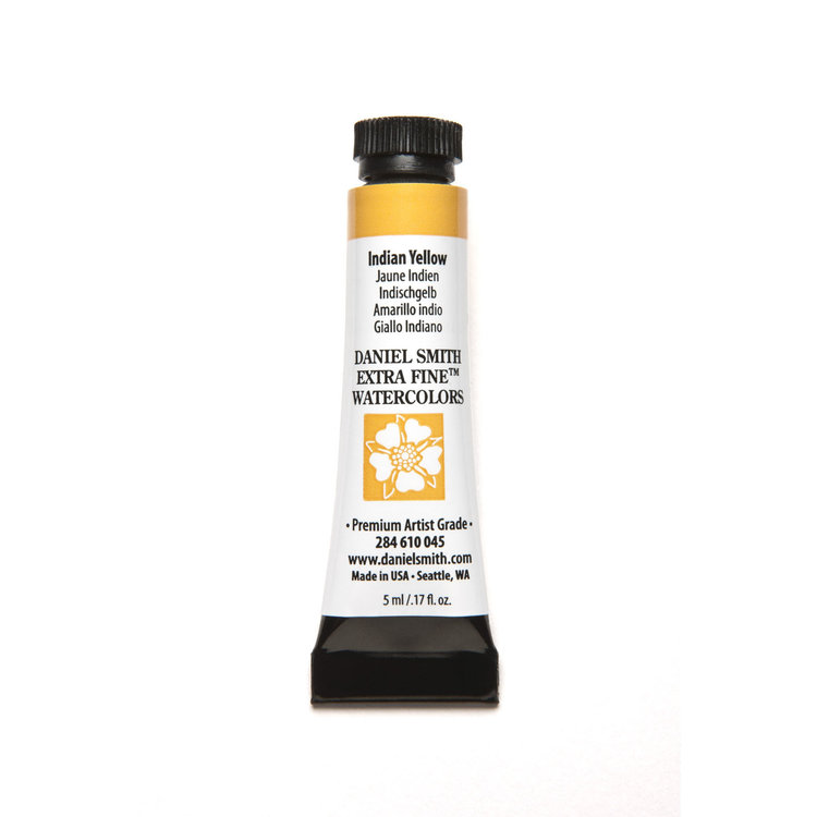 Daniel Smith aquarelverf tube 5ml - indian yellow
