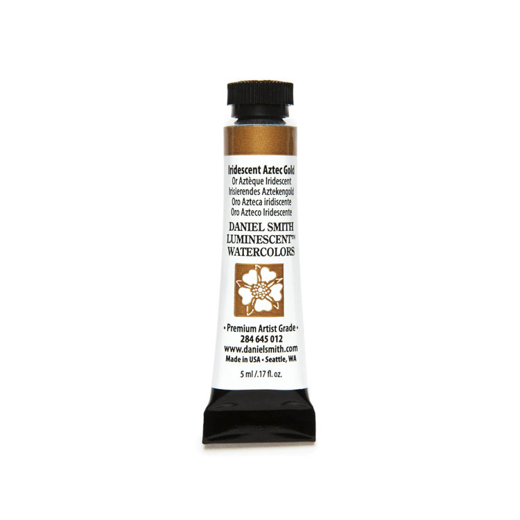 Daniel Smith aquarelverf tube 5ml - iridiscent aztec gold