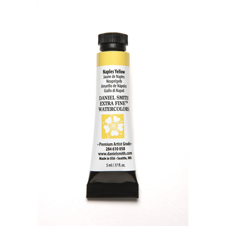 Daniel Smith aquarelverf tube 5ml - naples yellow