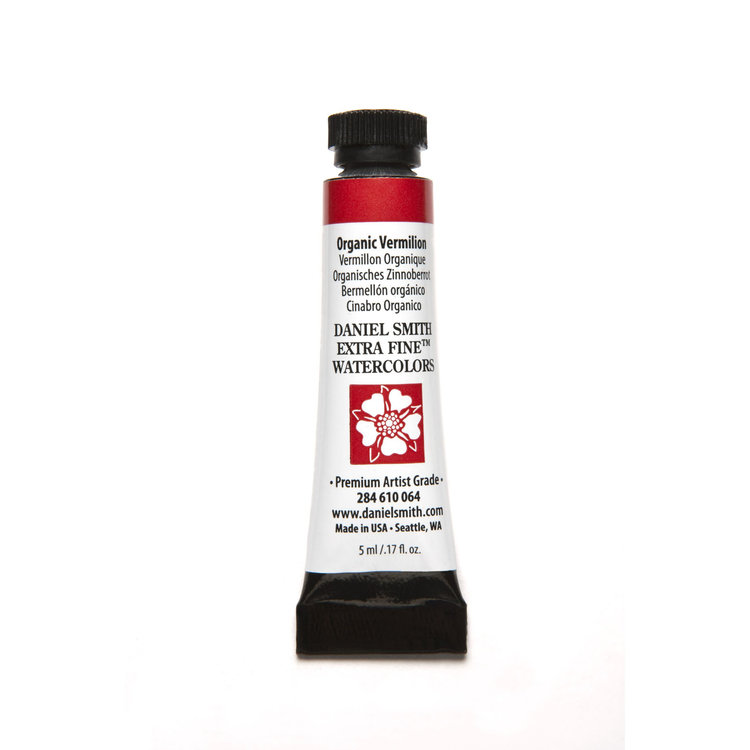 Daniel Smith aquarelverf tube 5ml - organic vermilion