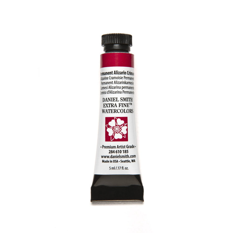 Daniel Smith aquarelverf tube 5ml - permanent alizarin crimson