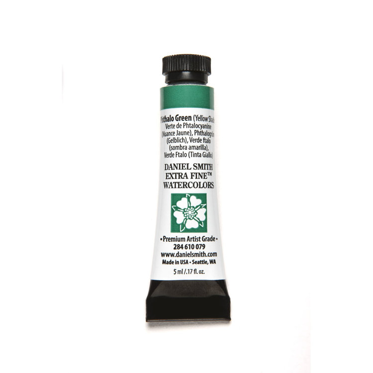 Daniel Smith aquarelverf tube 5ml - phthalo green (yel. shade)