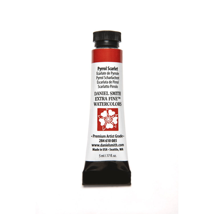 Daniel Smith aquarelverf tube 5ml - pyrrol scarlet