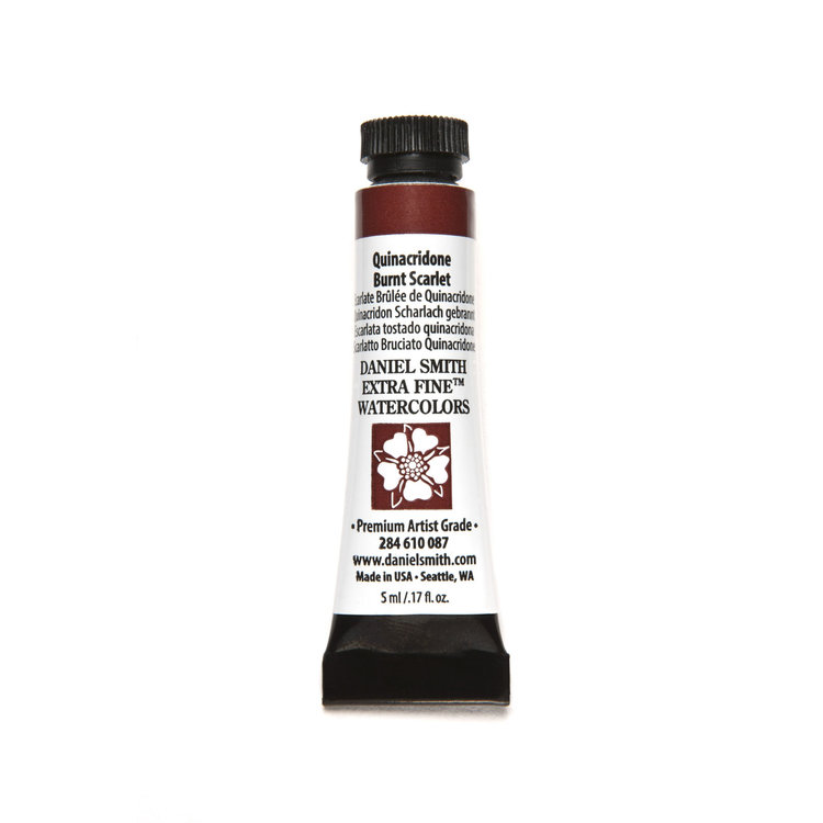 Daniel Smith aquarelverf tube 5ml - quinacridone burnt scarlet