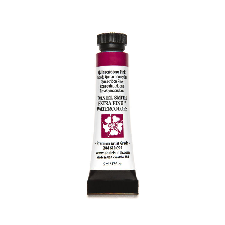 Daniel Smith aquarelverf tube 5ml - quinacridone pink