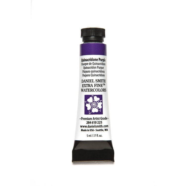 Daniel Smith aquarelverf tube 5ml - quinacridone purple