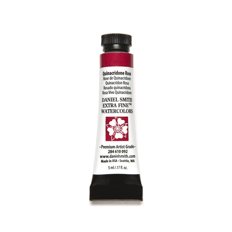Daniel Smith aquarelverf tube 5ml - quinacridone rose