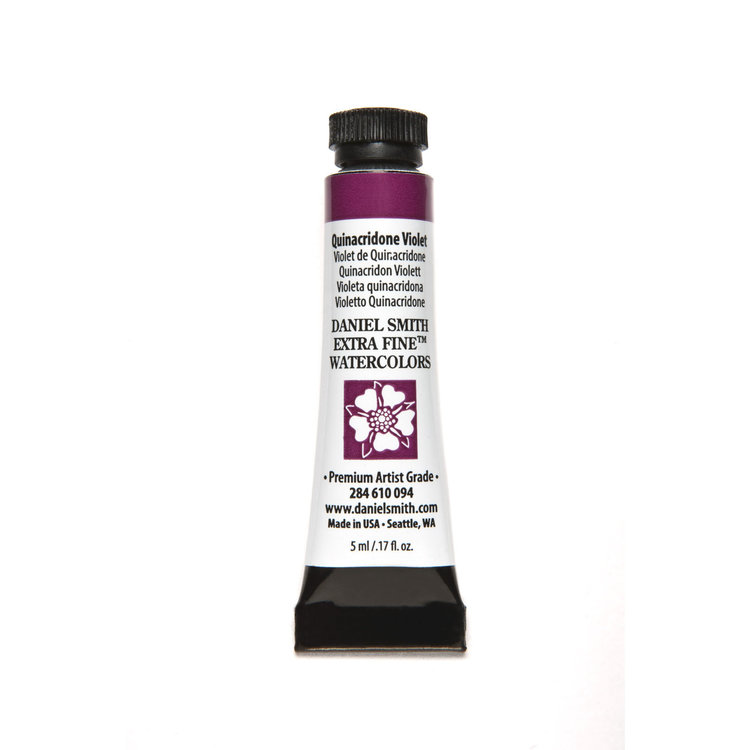 Daniel Smith aquarelverf tube 5ml - quinacridone violet