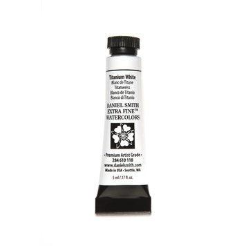 Daniel Smith titanium white - 5ml aquarelverf