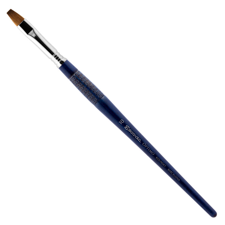 Escoda Optimo (1329) plat aquarelpenseel Kolinsky