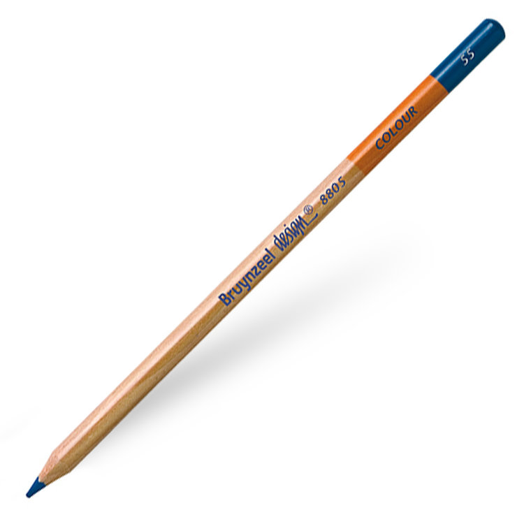 Bruynzeel Design 55 Design kleurpotlood - kobalt blauw