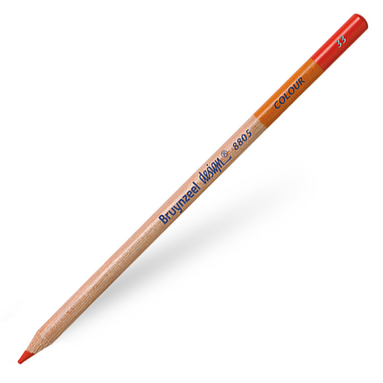 Bruynzeel Design 33 kleurpotlood - diep rood