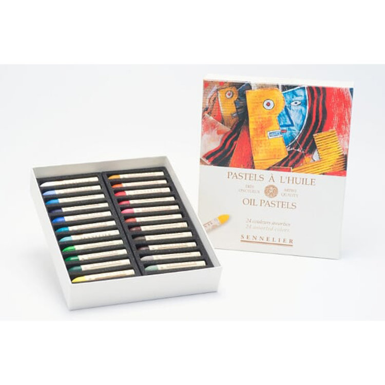 Sennelier oliepastels in box