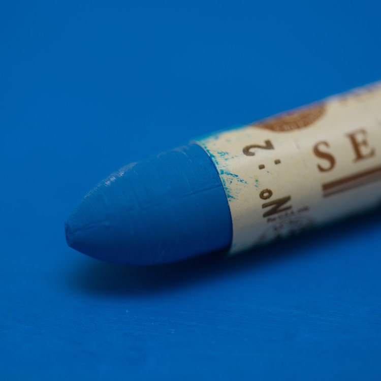 Sennelier 002 oliepastel - azuurblauw