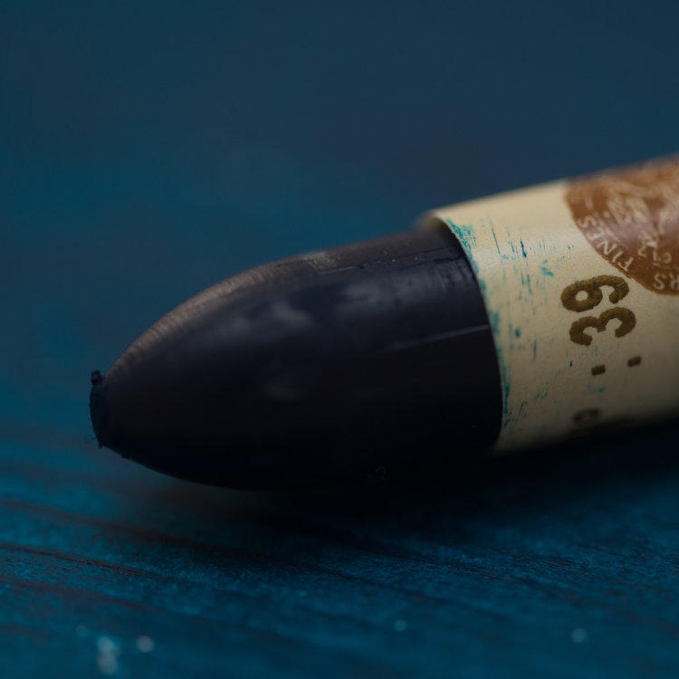 Sennelier 039 chromium green deep - oliepastel