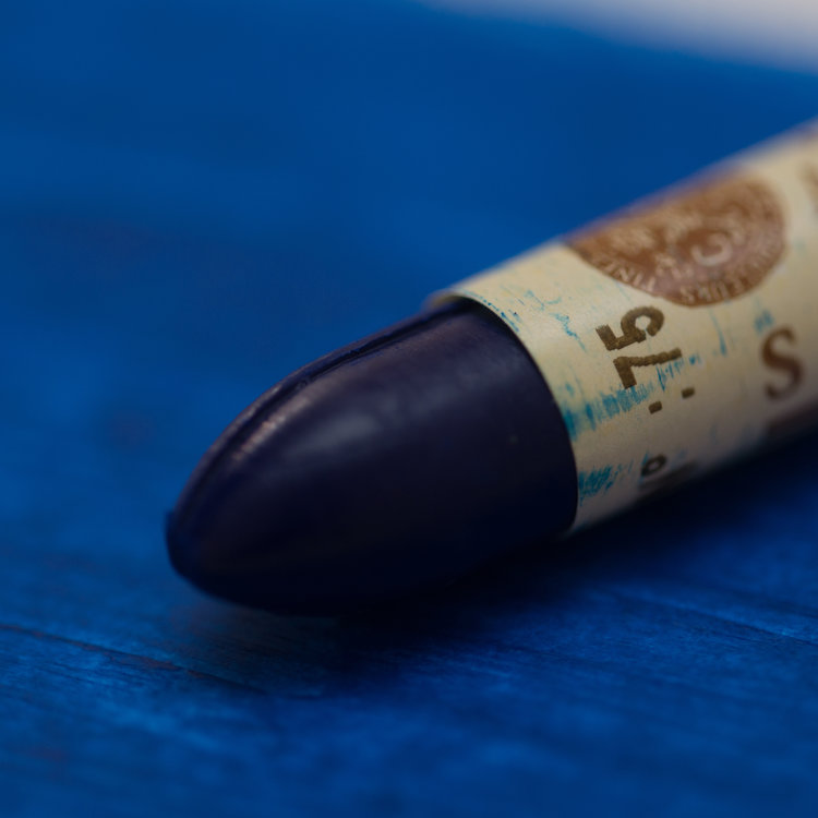 Sennelier 075 blue alizarin laquer - oliepastel