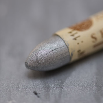 Sennelier 111 iriserende oliepastel - aluminium