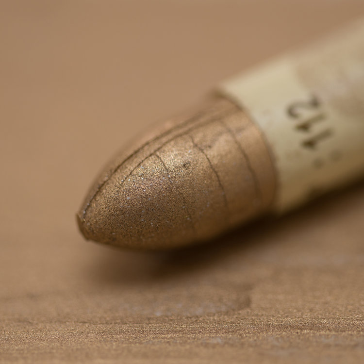 Sennelier 112 iriserende oliepastel - lichtgoud