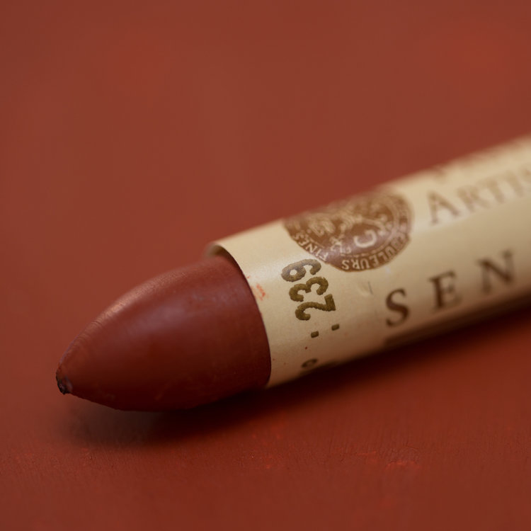 Sennelier 239 oliepastel - roodbruin